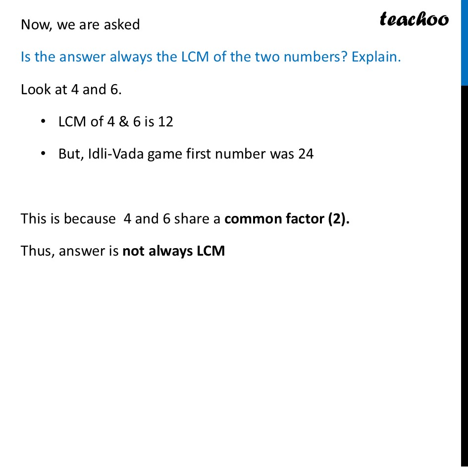 part 8 - Question 1 - Page 56 - Least, but not Last! - Chapter 3 Class 7 - Finding Common Ground (Ganita Prakash II) - Class 7 (Ganita Prakash 1, 2 & old NCERT)