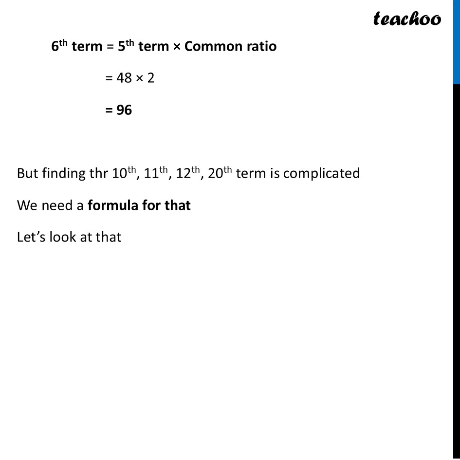 part 5 - Geometric Progressions - Geometric Progressions - Chapter 8 - Predicting What Comes Next: Exploring Sequences & Progress - Class 9