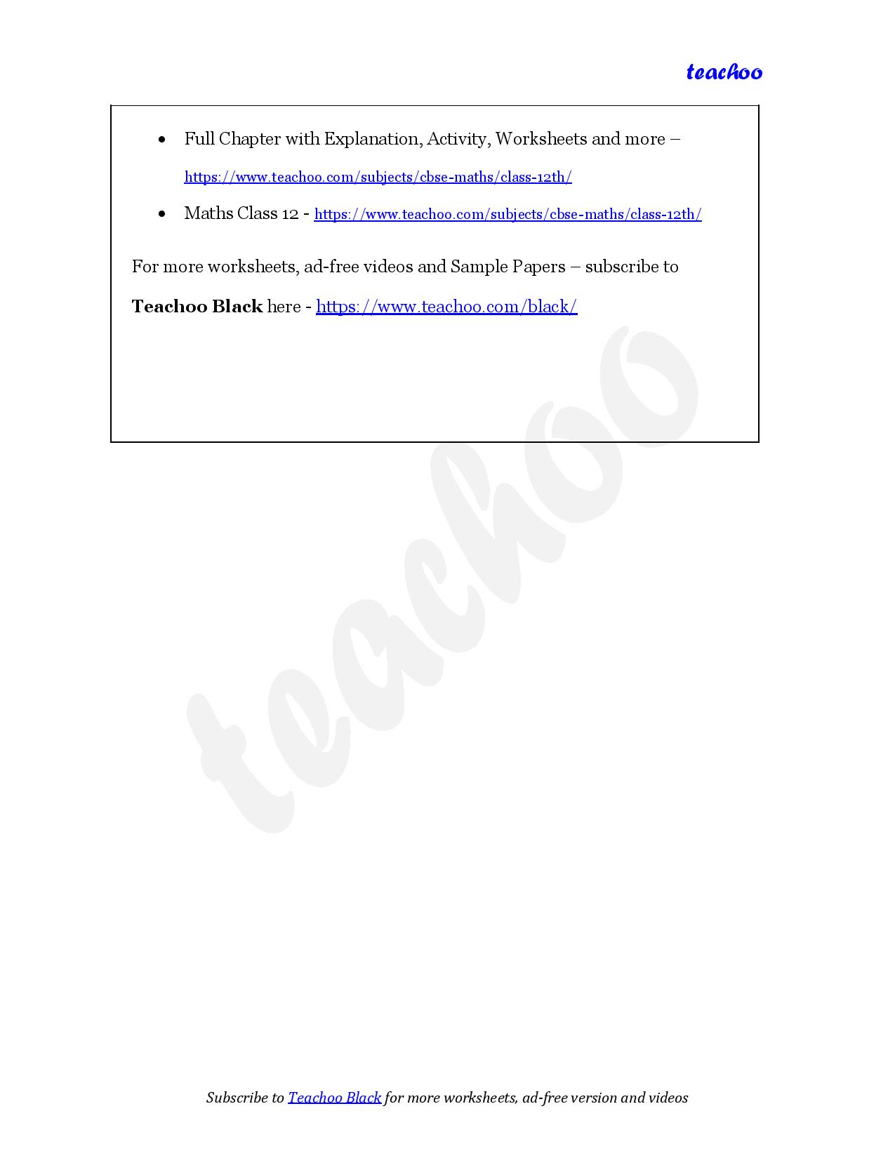 part 5 - MCQ - Worksheet 2 - Teachoo Questions - MCQs - Serial order wise - Chapter 5 Class 12 Continuity and Differentiability