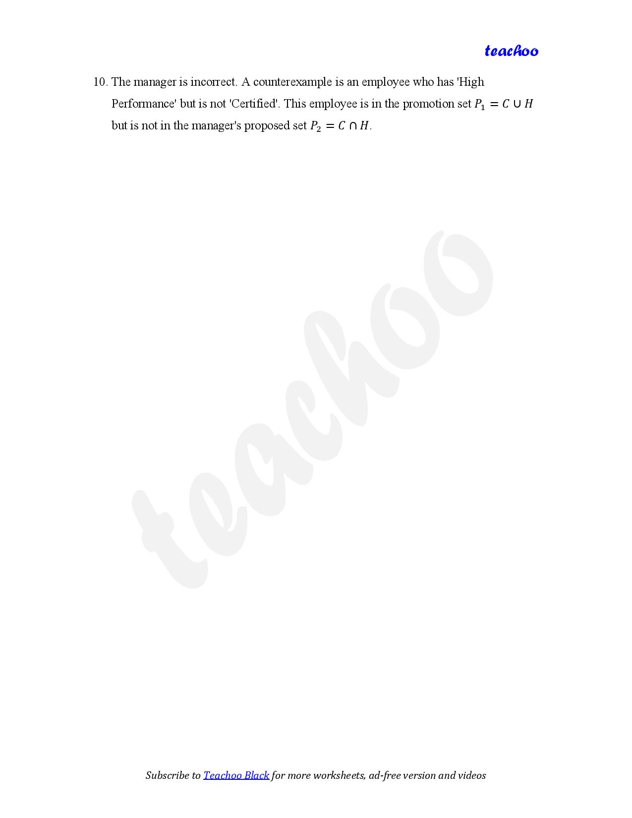 part 6 - Mix Questions - Worksheet 2 - Teachoo Questions - Mix - Serial order wise - Chapter 1 Class 11 Sets