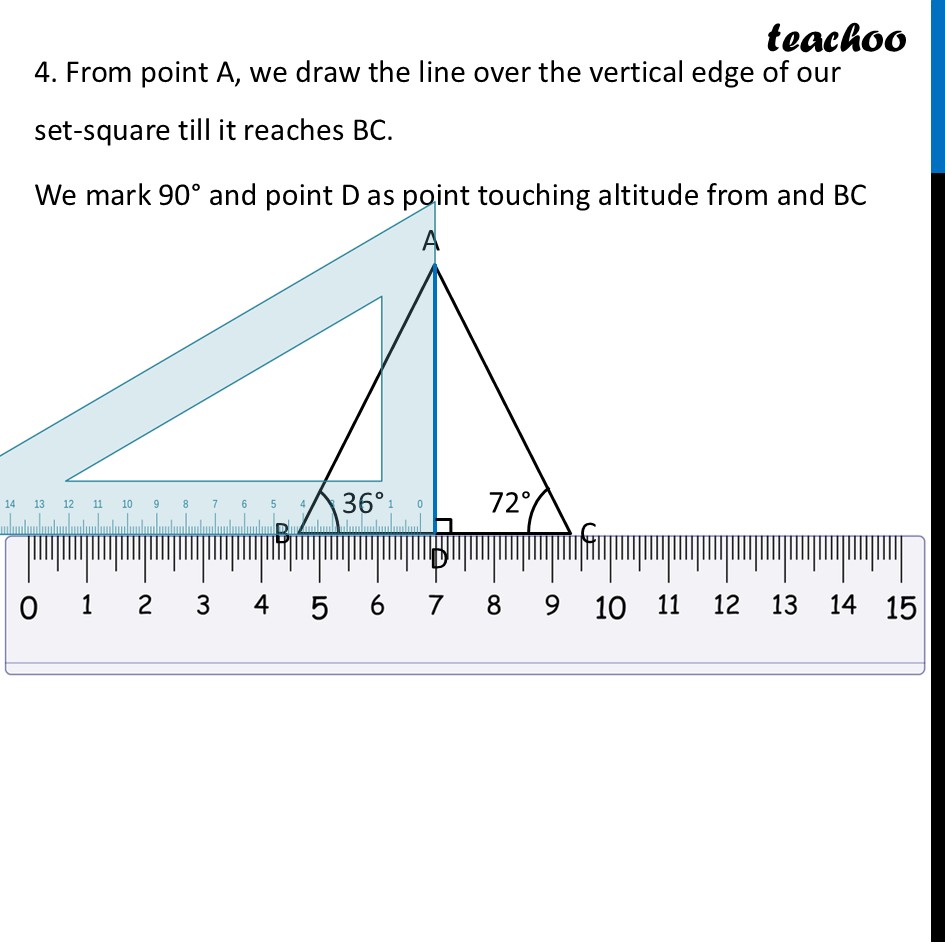 part 5 - Construction of the Altitudes of a Triangle - Constructions Related to Altitudes of Triangles - Chapter 7 Class 7 - A tale of three Intersecting Lines (Ganit Prakash) - Class 7 (Ganita Prakash & Old NCERT)