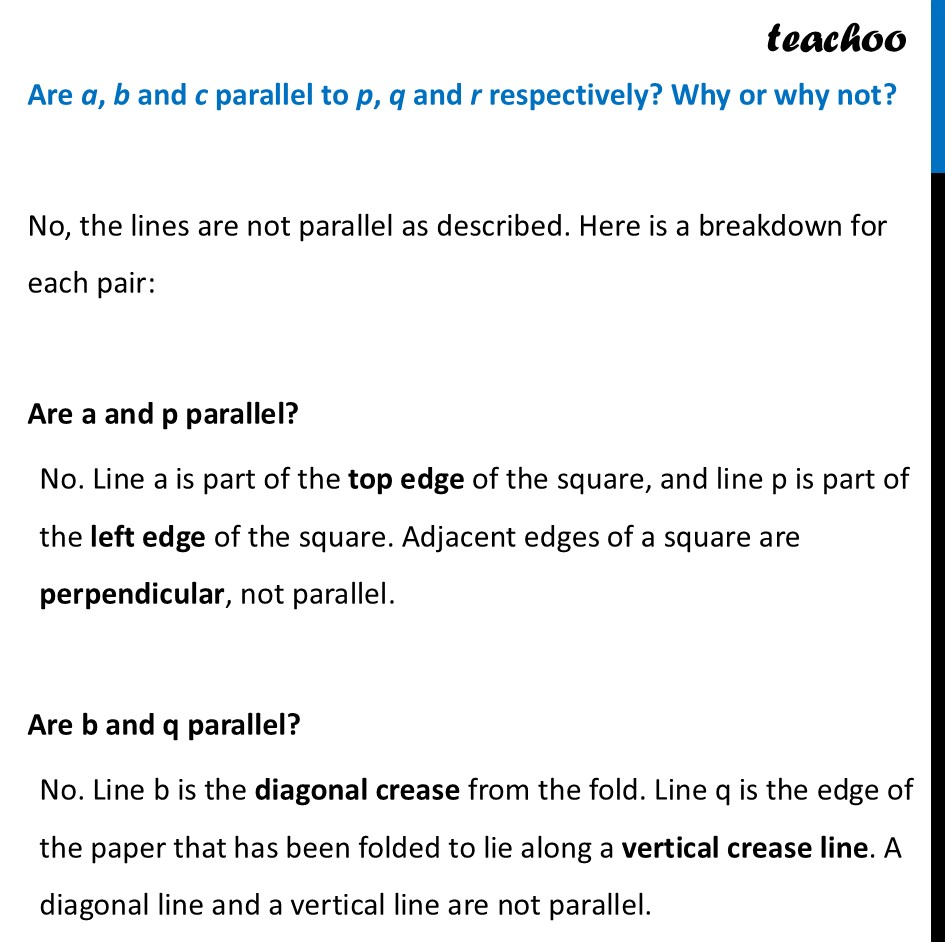 part 2 - Activity (Page 112) - Parallel and Perpendicular lines in Paper Folding - Chapter 5 Class 7 - Parallel and Intersecting Lines (Ganita Prakash) - Class 7 (Ganita Prakash & Old NCERT)