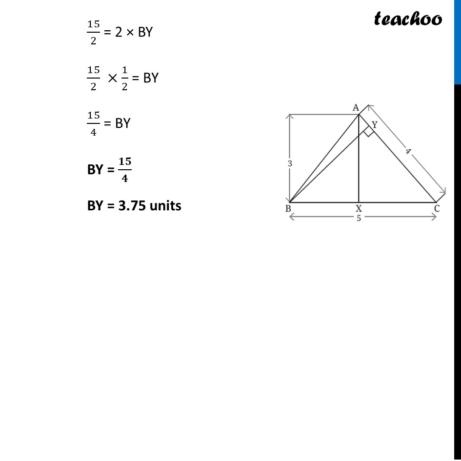 part 4 - Application 1: Finding Missing Lengths (The "Two Bases" Trick) - Applications of Area of Triangle Formula - Chapter 7 Class 8 - Area (Ganita Prakash II) - Class 8 (Ganita Prakash - 1, 2 & Old NCERT)
