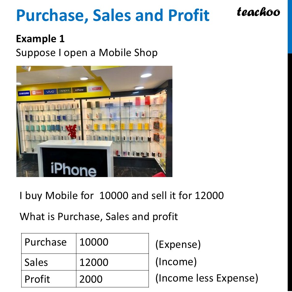 part 3 - What is Purchase, Sales and Profit? - Chapter 1 - Introduction to Accounting - Class 11 - Accountancy