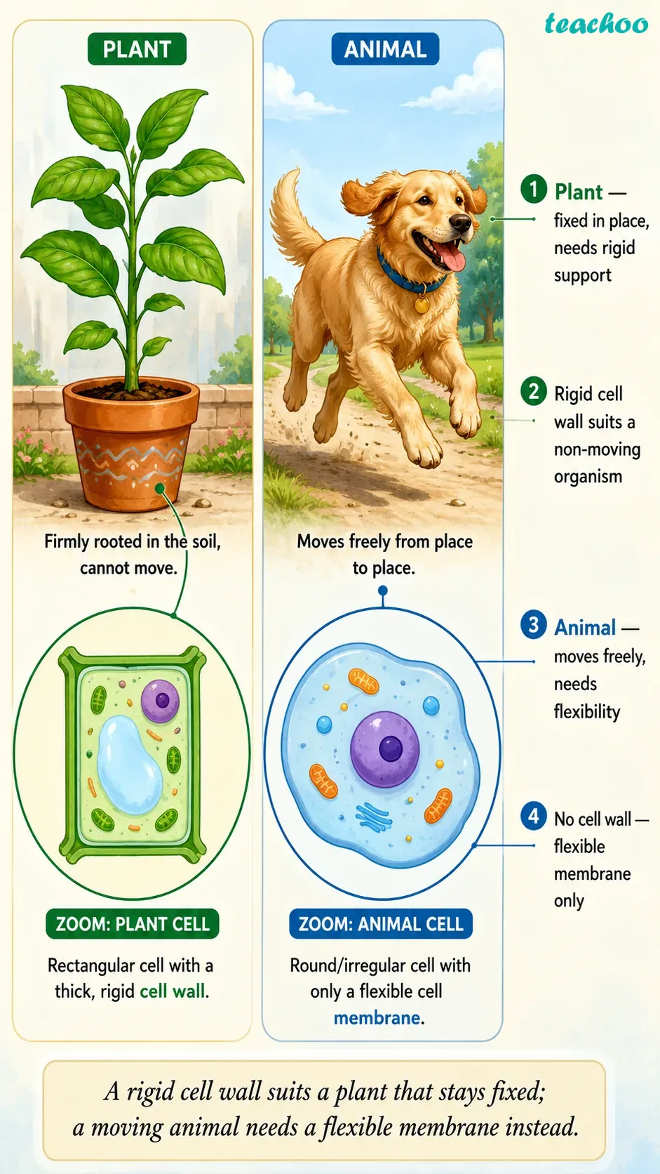 part 6 - 2.2.2 Cell wall — The outer covering of cells - Concepts - Chapter 2 - Cell: The Building Block of Life (Exploration) - Class 9 (Exploration)