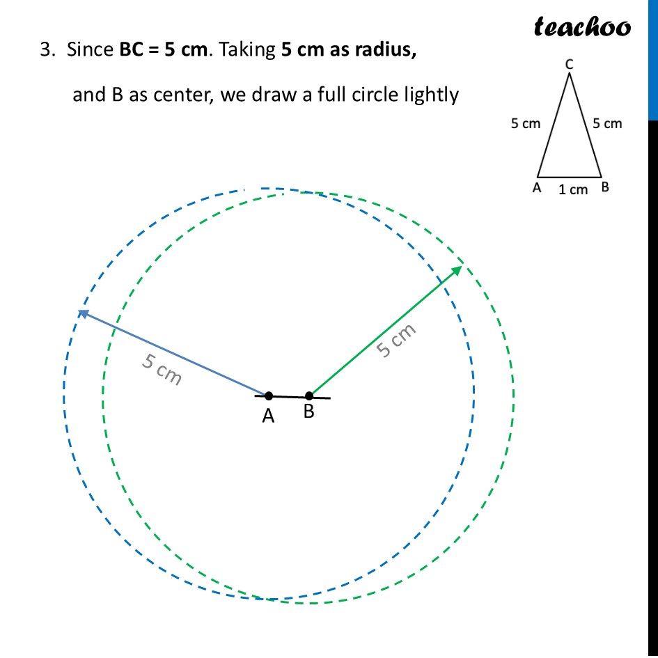 part 4 - Question (c) - Page 150 - Constructing a Triangle when its Sides are given - Chapter 7 Class 7 - A tale of three Intersecting Lines (Ganit Prakash) - Class 7 (Ganita Prakash 1, 2 & old NCERT)