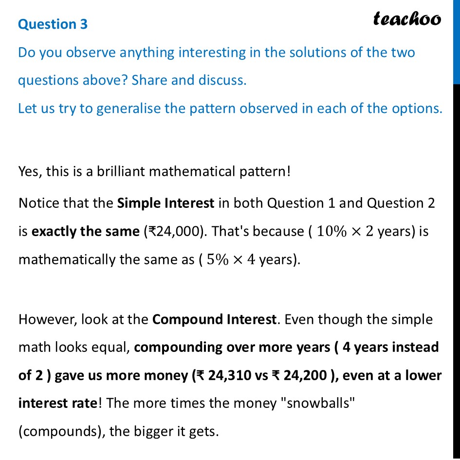 Do you observe anything interesting in the solutions of the two - Figure it out - Page 22, 23, 24