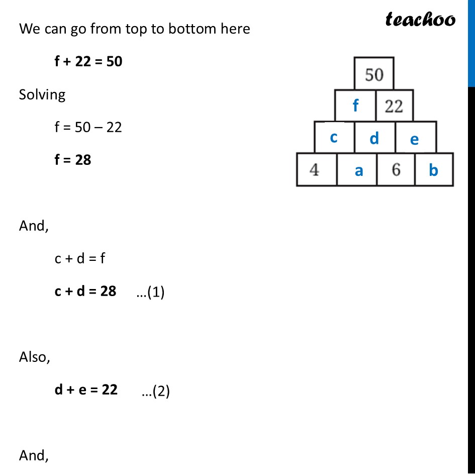 part 2 - Question 1 - Page 139 - Number Pyramids - Chapter 6 Class 8 - Algebra Play (Ganita Prakash II) - Class 8 (Ganita Prakash - 1, 2 & Old NCERT)