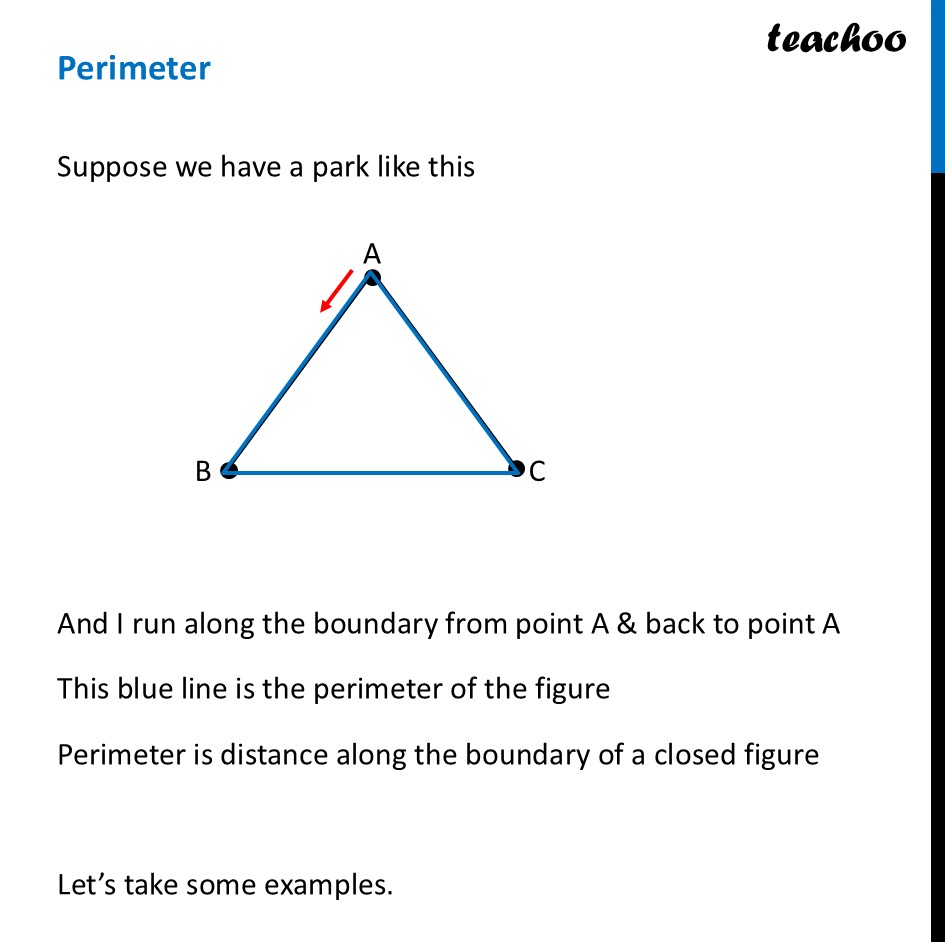 Perimeter - Definition, How to Find? (with Examples) - Teachoo - Perimeter of Rectangle, Square, Triangle