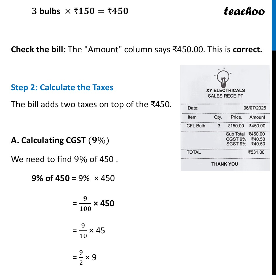 part 2 - Question 1 - Page 19 - Taxes - Chapter 1 Class 8 - Fractions in Disguise (Ganita Prakash II) - Class 8 (Ganita Prakash - 1, 2 & Old NCERT)