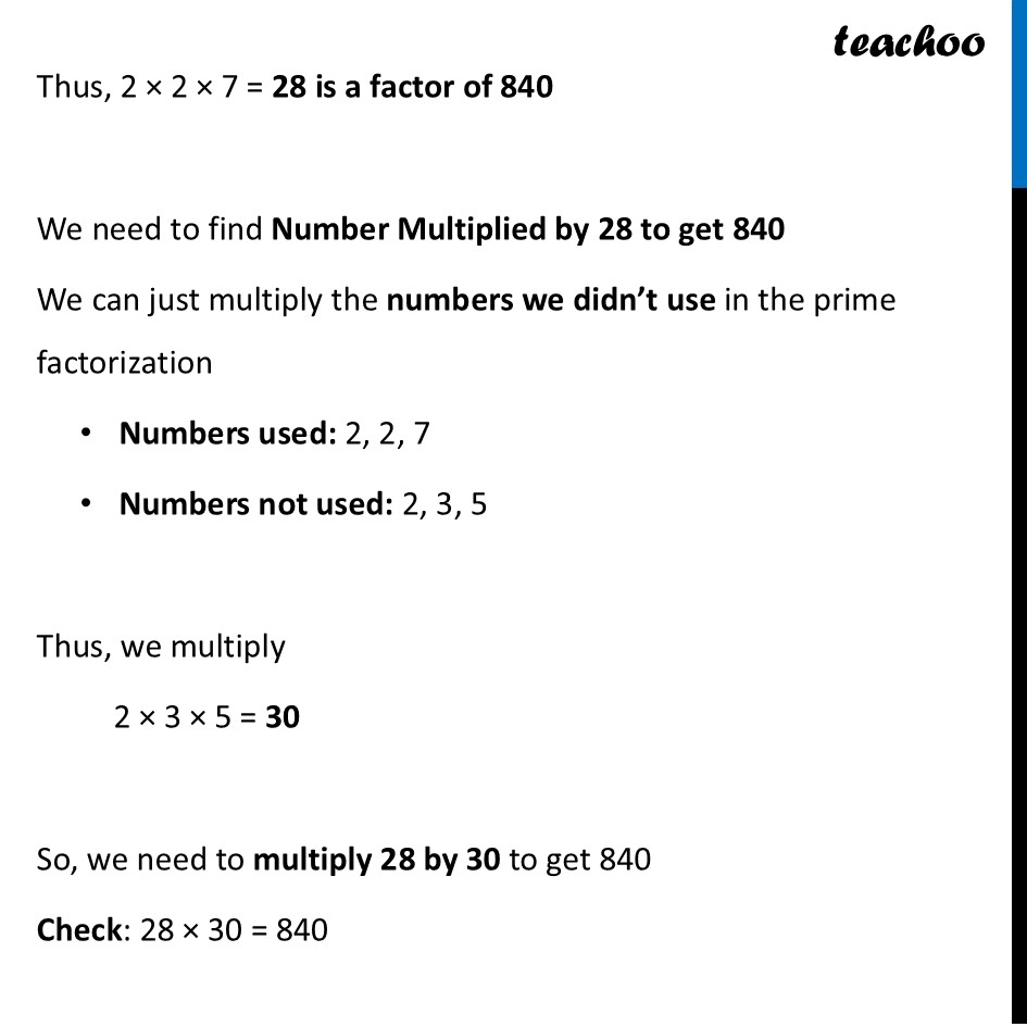 part 2 - Question 1 - Page 50 - Prime Factorisation - Chapter 3 Class 7 - Finding Common Ground (Ganita Prakash II) - Class 7 (Ganita Prakash 1, 2 & old NCERT)