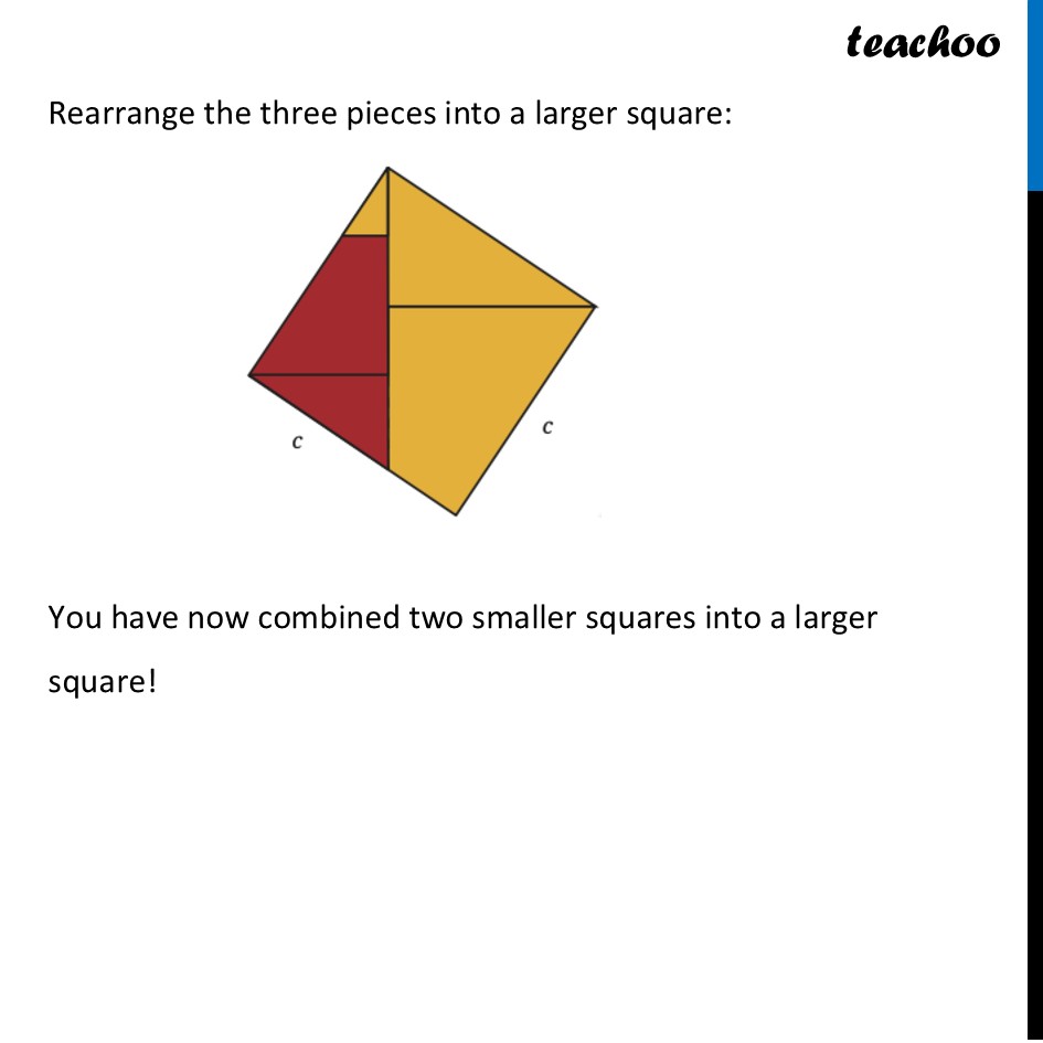part 2 - Combining Two squares using Paper - Combining Two squares - Chapter 2 Class 8 - The Baudhayana-Pythagoras Theorem (Ganita Part 2) - Class 8 (Ganita Prakash - 1, 2 & Old NCERT)