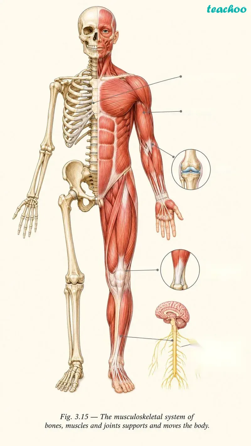 3.4 The Musculoskeletal System - Tissues in Action - [Teachoo] - Concepts