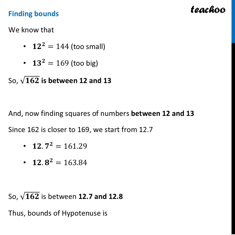part 14 - Question 2 - Figure it out - Page 39, 40 - Chapter 2 Class 8 - The Baudhayana-Pythagoras Theorem (Ganita Part 2) - Class 8 (Ganita Prakash - 1, 2 & Old NCERT)