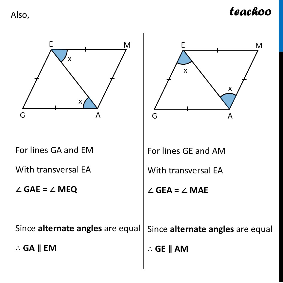 part 5 - Deduction 9 - What can we say about the angles in a rhombus? - Rhombus - Chapter 4 Class 8 - Quadrilaterals (Ganita Prakash) - Class 8 (Ganita Prakash & Old NCERT)