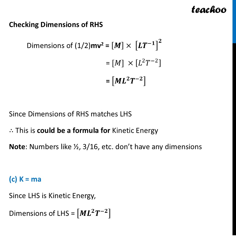 part 5 - Example 1.4 - Examples - Chapter 1 - Units and Measurement - Physics Class 11