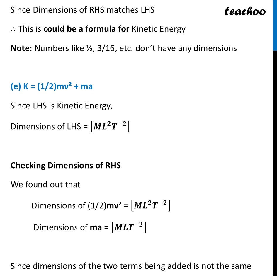 part 7 - Example 1.4 - Examples - Chapter 1 - Units and Measurement - Physics Class 11