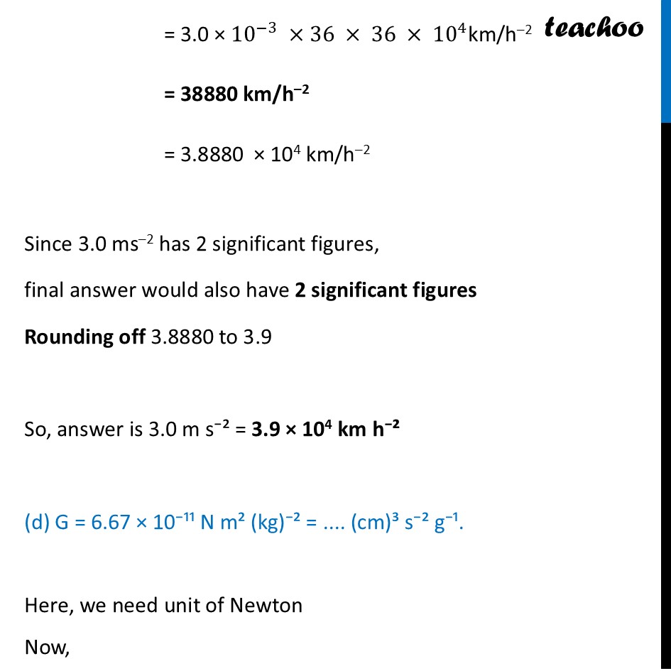 part 5 - Exercise 1.2 - Exercise Questions - Chapter 1 - Units and Measurement - Physics Class 11