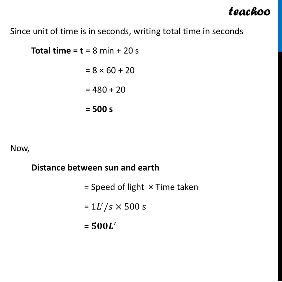 part 2 - Exercise 1.5 - Exercise Questions - Chapter 1 - Units and Measurement - Physics Class 11