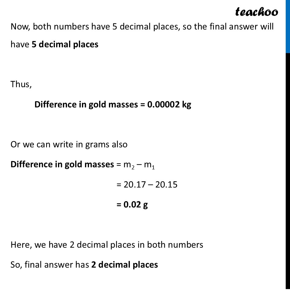 part 4 - Exercise 1.12 - Exercise Questions - Chapter 1 - Units and Measurement - Physics Class 11