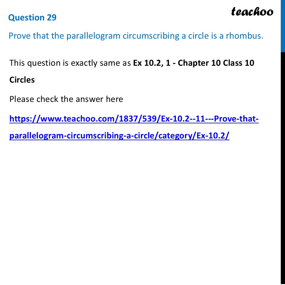 Question 29 &mdash; slide 85