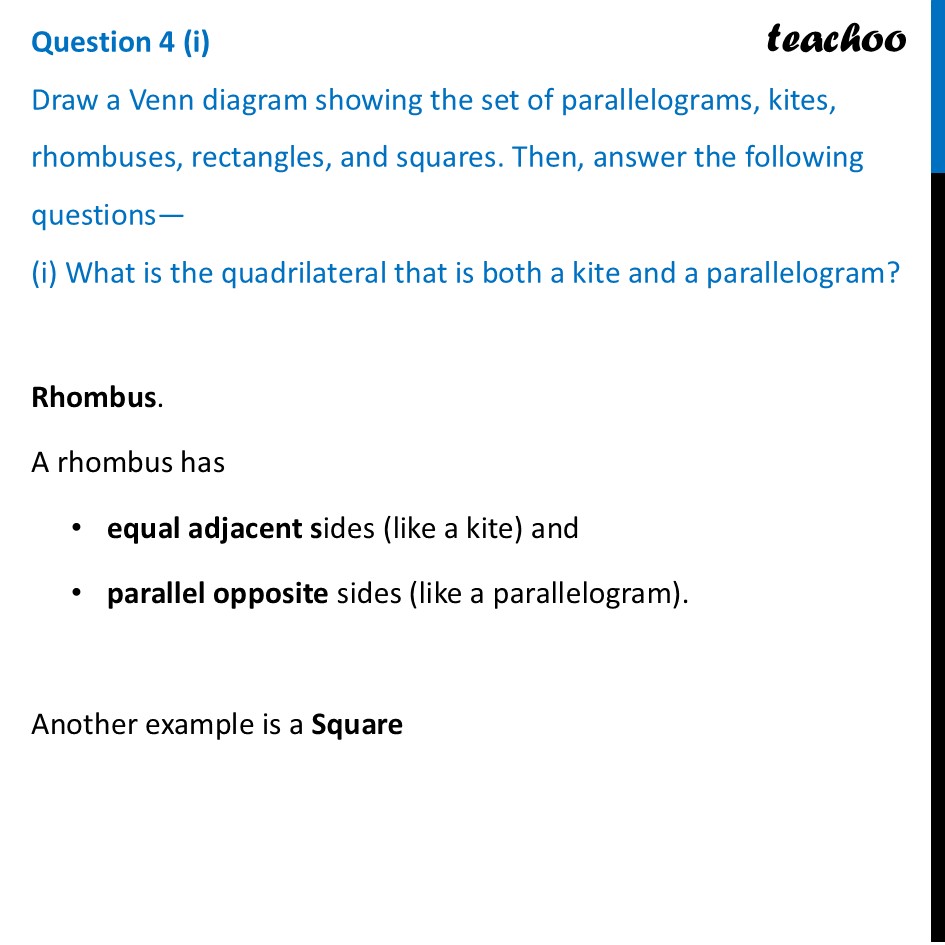 part 2 - Question 4 - Figure it out - Page 107 - Chapter 4 Class 8 - Quadrilaterals (Ganita Prakash) - Class 8 (Ganita Prakash & Old NCERT)