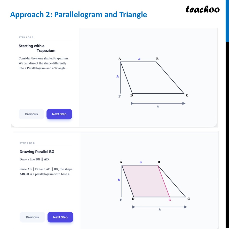 part 5 - Area of Trapezium Formula for Different Type of Trapezium - Area of Trapezium - Chapter 7 Class 8 - Area (Ganita Prakash II) - Class 8 (Ganita Prakash - 1, 2 & Old NCERT)