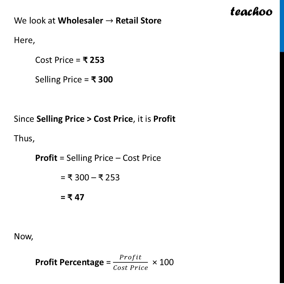 part 6 - Example 4 (Page 17) - Profit and Loss - Chapter 1 Class 8 - Fractions in Disguise (Ganita Prakash II) - Class 8 (Ganita Prakash - 1, 2 & Old NCERT)