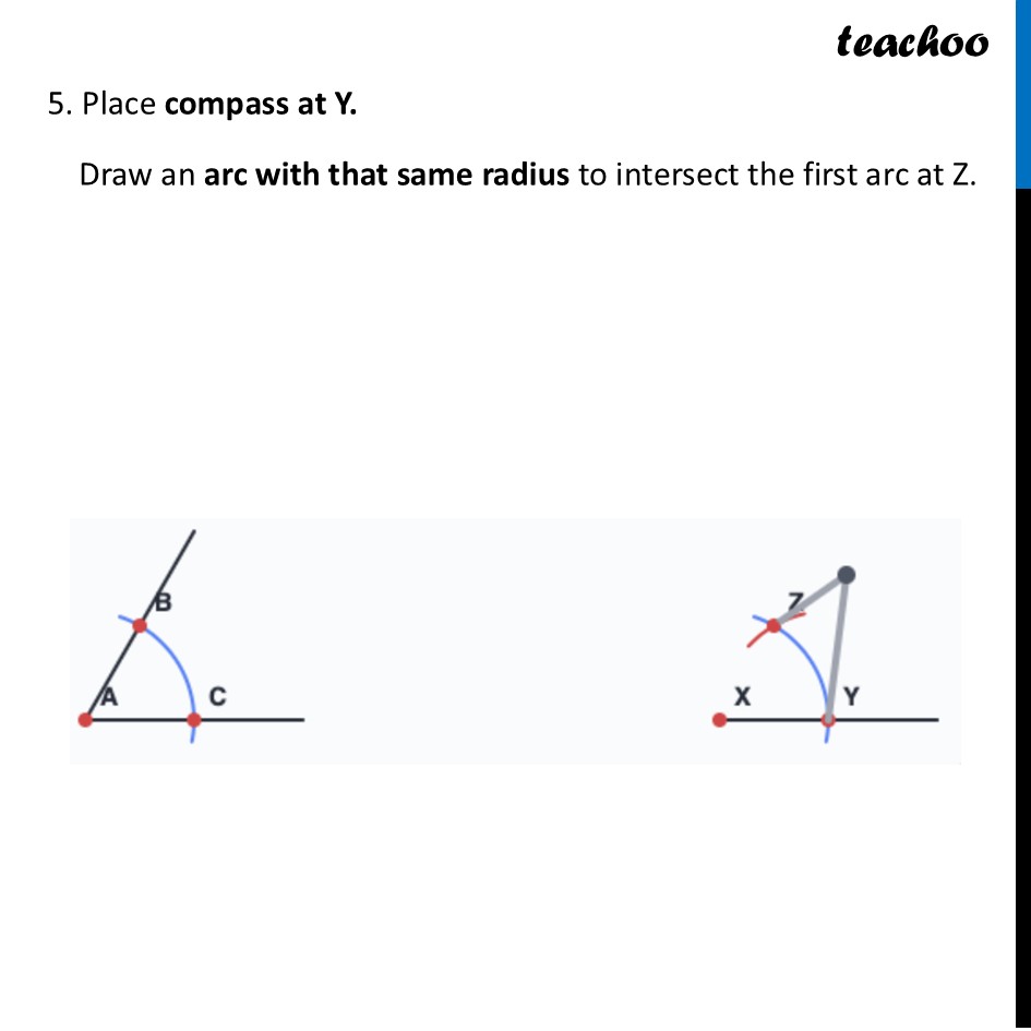 part 5 - Constructing Copy of an Angle - Constructing Copy of an Angle - Chapter 6 Class 7 - Constructions and Tilings (Ganita Prakash II) - Class 7 (Ganita Prakash 1, 2 & old NCERT)