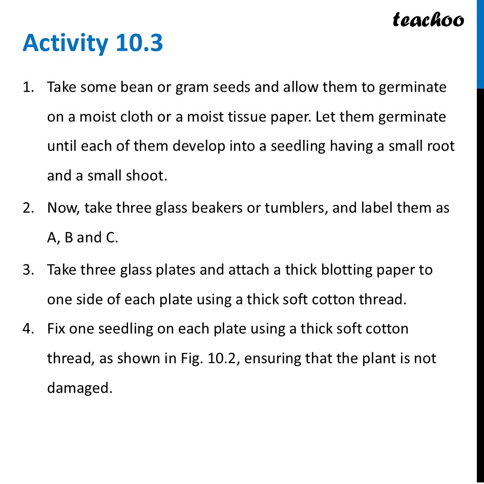 part 4 - Growth and Movement in Plants - Concepts - Chapter 10 Class 6 - Living Creatures: Exploring their Characterstics - Class 6