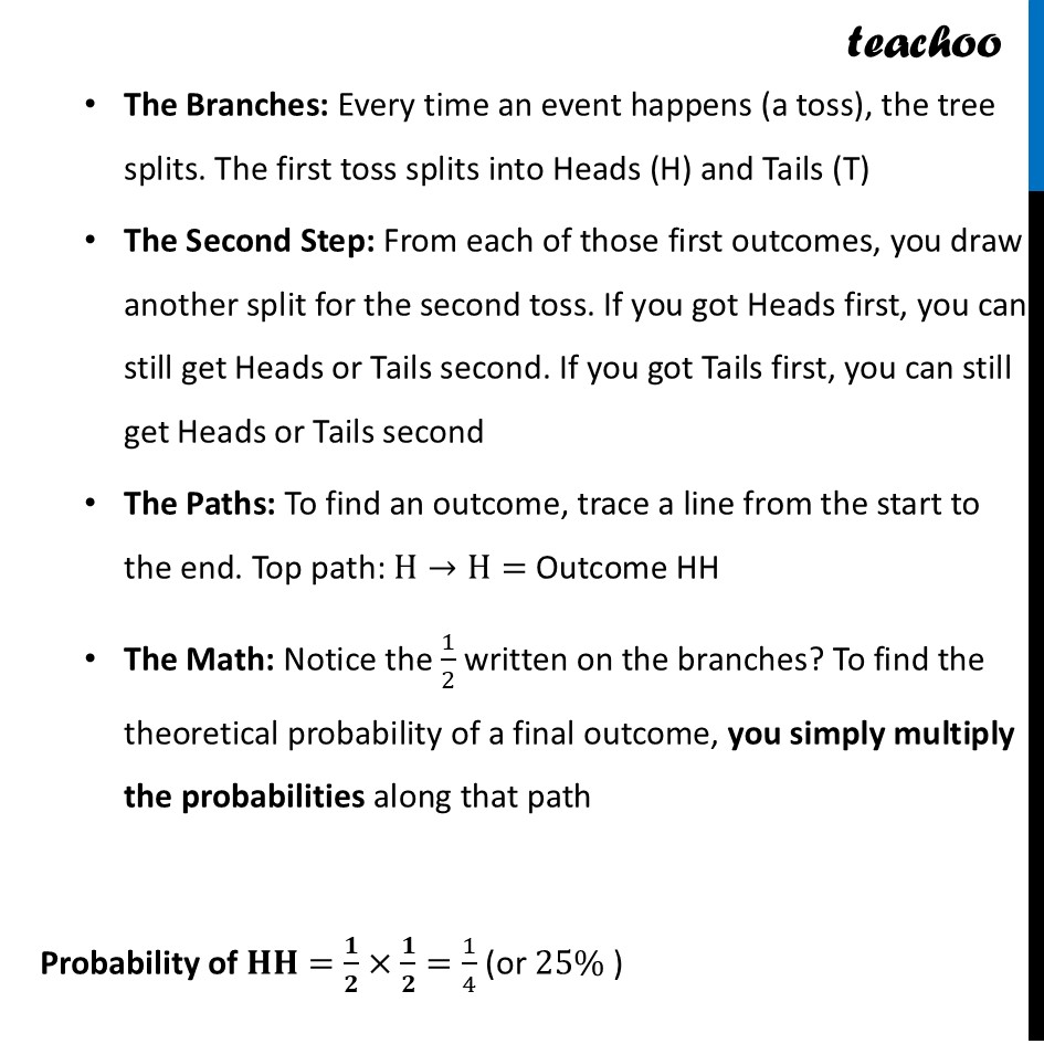 part 2 - Example 7 - Tree Diagrams - Chapter 7 - The Mathematics of Maybe: Introduction to Probability - Maths Class 9