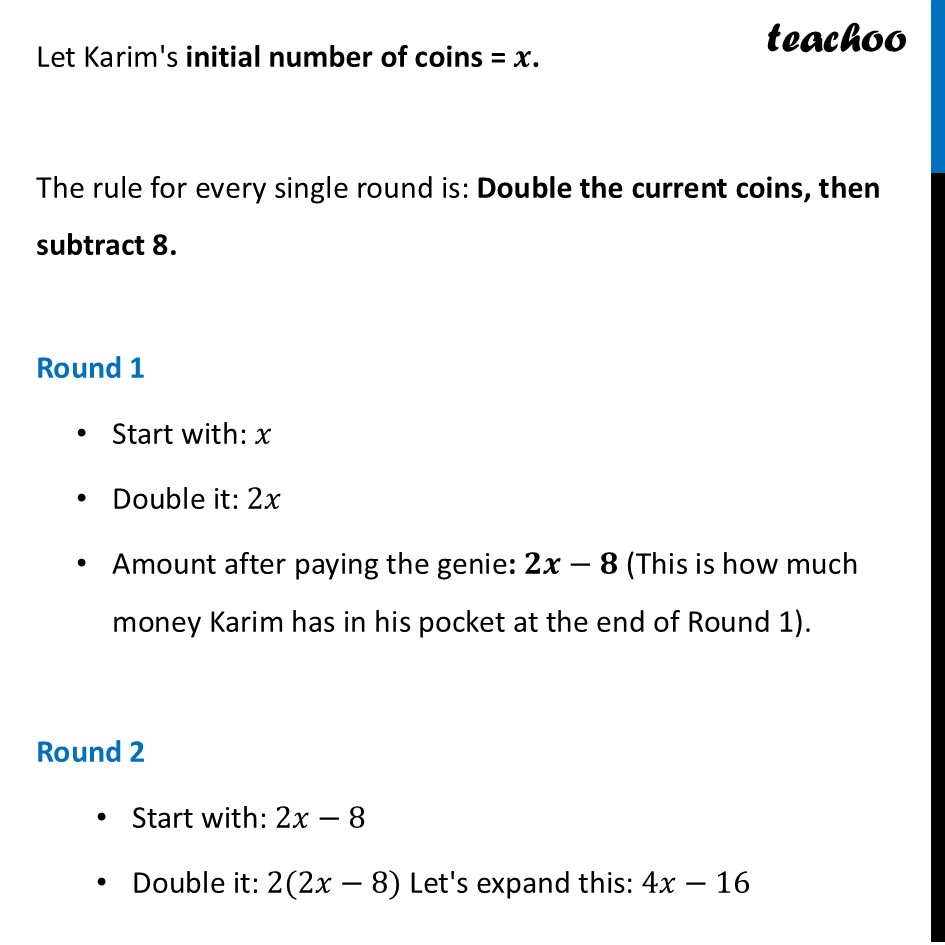 part 3 - Question 11 - Figure it out - Page 145-147 - Chapter 6 Class 8 - Algebra Play (Ganita Prakash II) - Class 8 (Ganita Prakash - 1, 2 & Old NCERT)