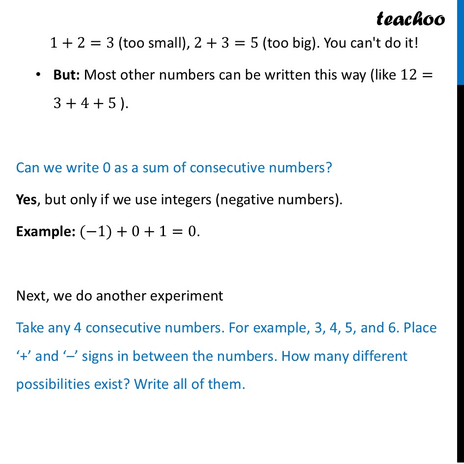 part 2 - Sum of Consecutive Numbers - Sum of Consecutive Numbers - Chapter 5 Class 8 - Number Play (Ganita Prakash) - Class 8 (Ganita Prakash - 1, 2 & Old NCERT)