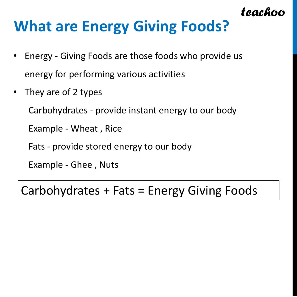 part 11 - Different Components of Food - Concepts - Chapter 3 Class 6 - Mindful Eating: A path to healthy body (Curiosity) - Class 6