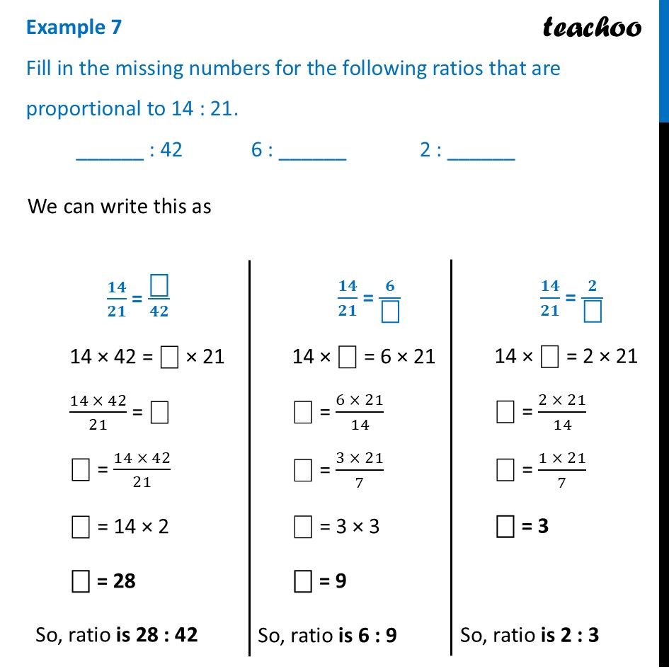Fill in the missing numbers for the ratios that are proportional - Problem Solving with Proportional Reasoning