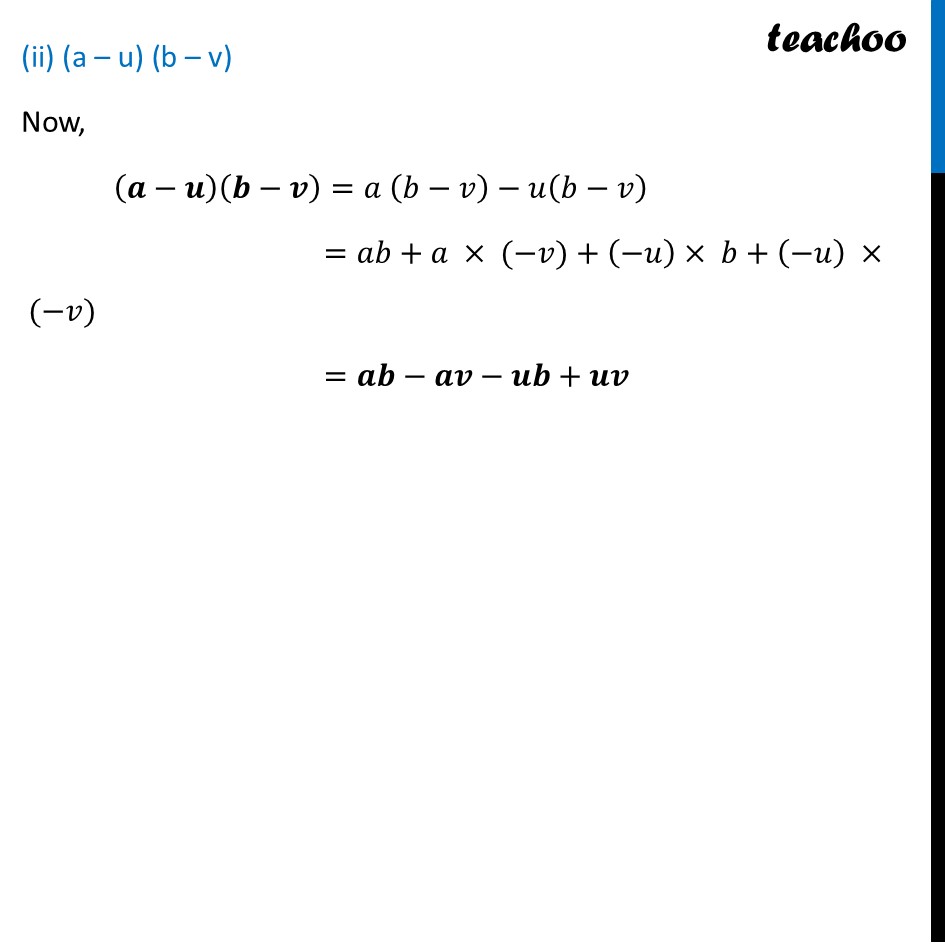 part 2 - Question 2 - Page 140 - Distributive Property - Chapter 6 Class 8 - We Distribute yet things Multiply (Ganita Prakash) - Class 8 (Ganita Prakash - 1, 2 & Old NCERT)