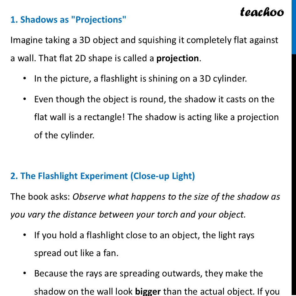 part 4 - Shadows as Projections - Shadows as Projections - Chapter 4 Class 8 - Exploring Some Geometric Themes (Ganita Prakash II - Class 8 (Ganita Prakash - 1, 2 & Old NCERT)