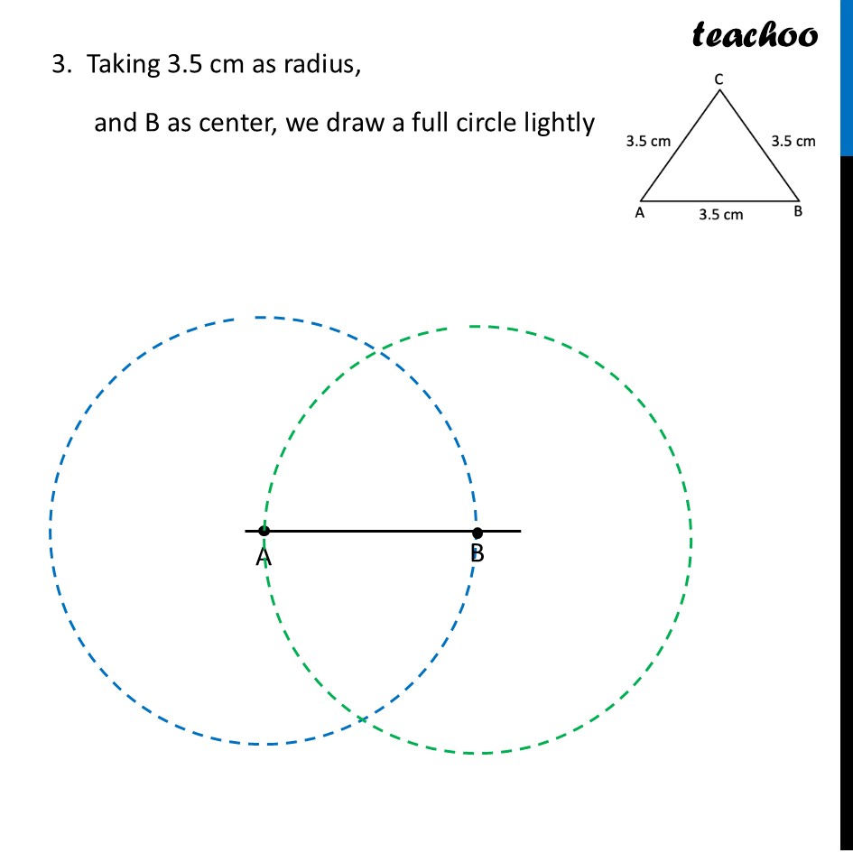 part 4 - Question (e) - Page 150 - Constructing a Triangle when its Sides are given - Chapter 7 Class 7 - A tale of three Intersecting Lines (Ganit Prakash) - Class 7 (Ganita Prakash 1, 2 & old NCERT)