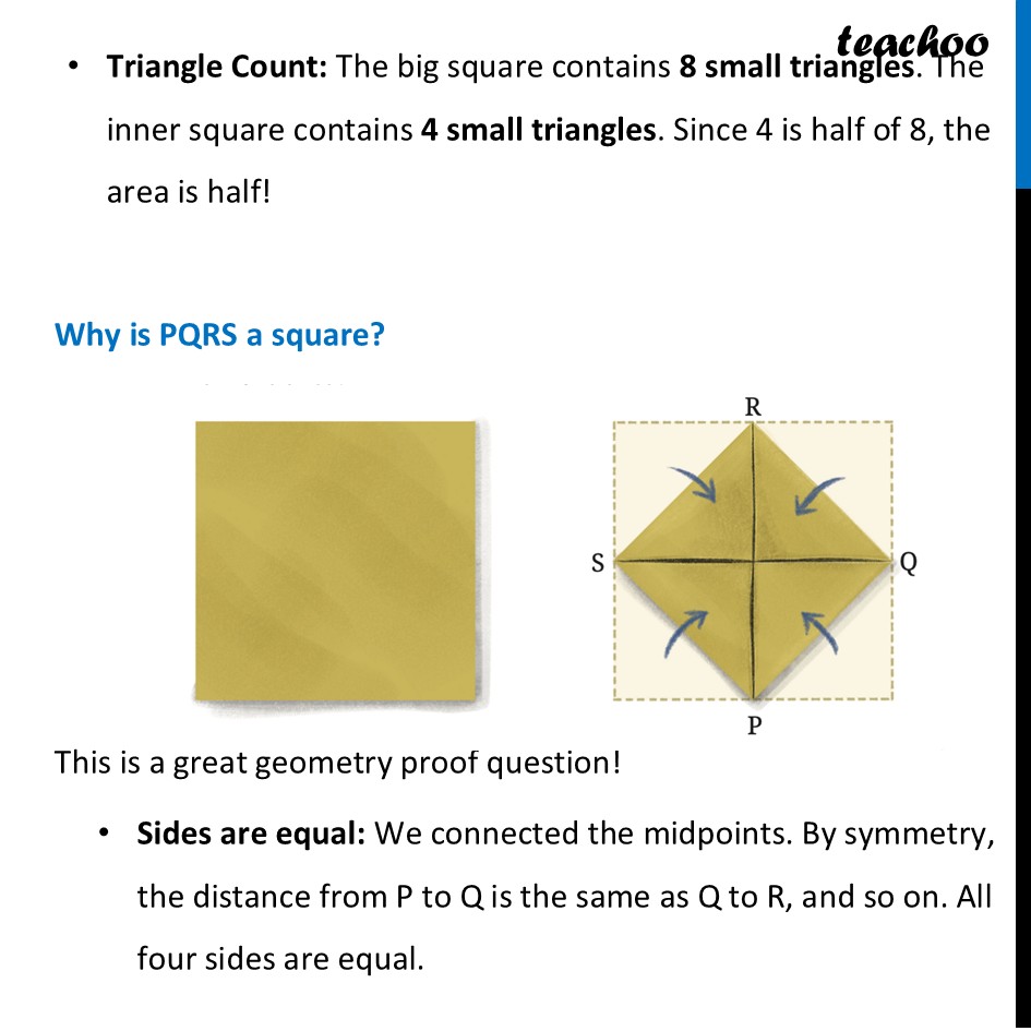 part 3 - Halving a square - Halving a square - Chapter 2 Class 8 - The Baudhayana-Pythagoras Theorem (Ganita Part 2) - Class 8 (Ganita Prakash - 1, 2 & Old NCERT)