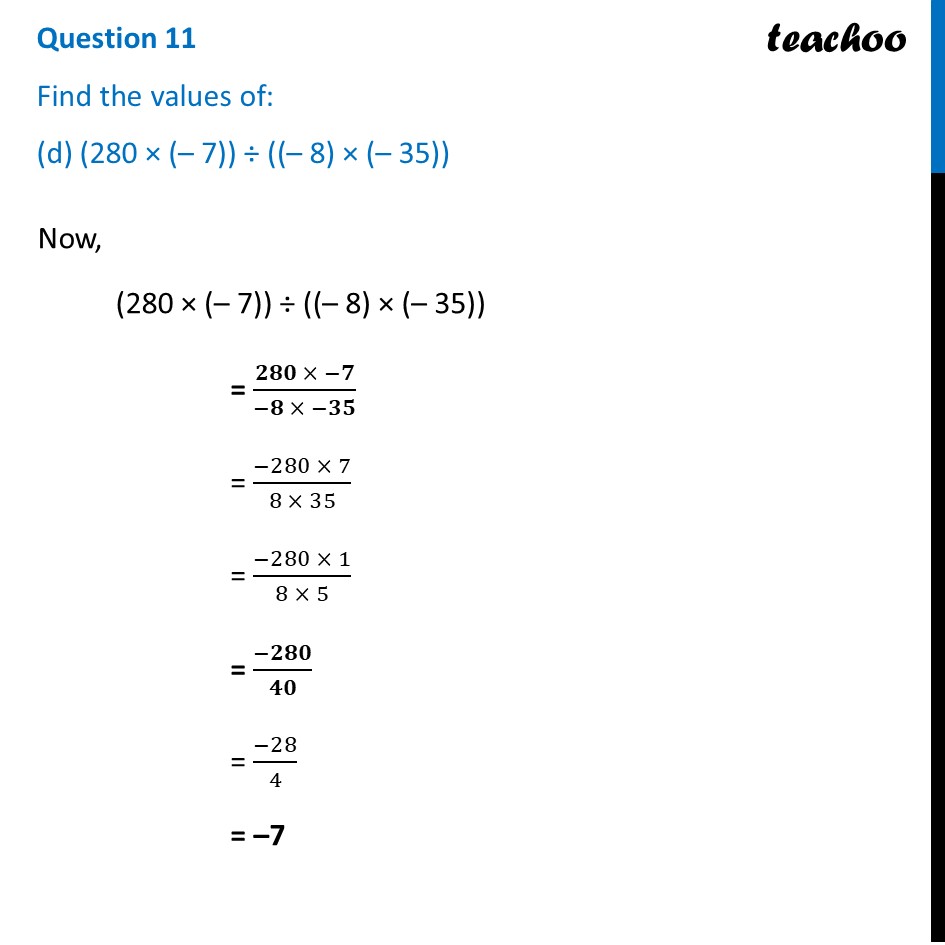 part 4 - Question 11 - Figure it out - Page 42, 43, 44 - Chapter 2 Class 7 - Operations with Integers (Ganita Prakash II) - Class 7 (Ganita Prakash 1, 2 & old NCERT)