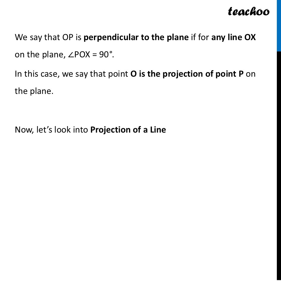 part 2 - Projection of a Point - Projections - Chapter 4 Class 8 - Exploring Some Geometric Themes (Ganita Prakash II - Class 8 (Ganita Prakash - 1, 2 & Old NCERT)