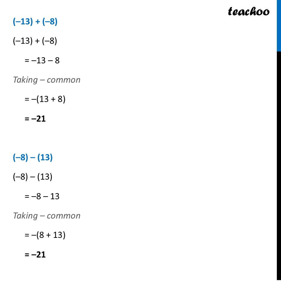 part 3 - Question 4 - Figure it out - Page 265, 266 - Chapter 10 Class 6 - The other side of Zero (Ganita Prakash) - Class 6 (Ganita Prakash & Old NCERT)