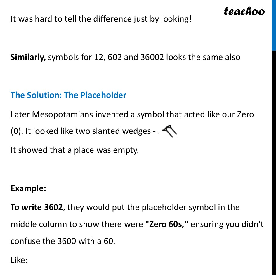 part 2 - The Zero Problem (and its Solution) - Mesopotamian Number System - Chapter 3 Class 8 - A Story of Numbers (Ganita Prakash) - Class 8 (Ganita Prakash - 1, 2 & Old NCERT)