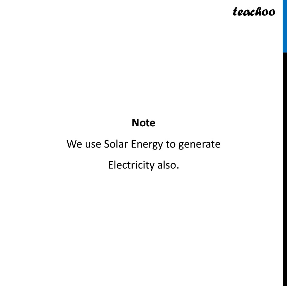 part 7 - Energy from the Sun - Concepts - Chapter 11 Class 6 - Nature's Treasures (Curiosity) - Class 6