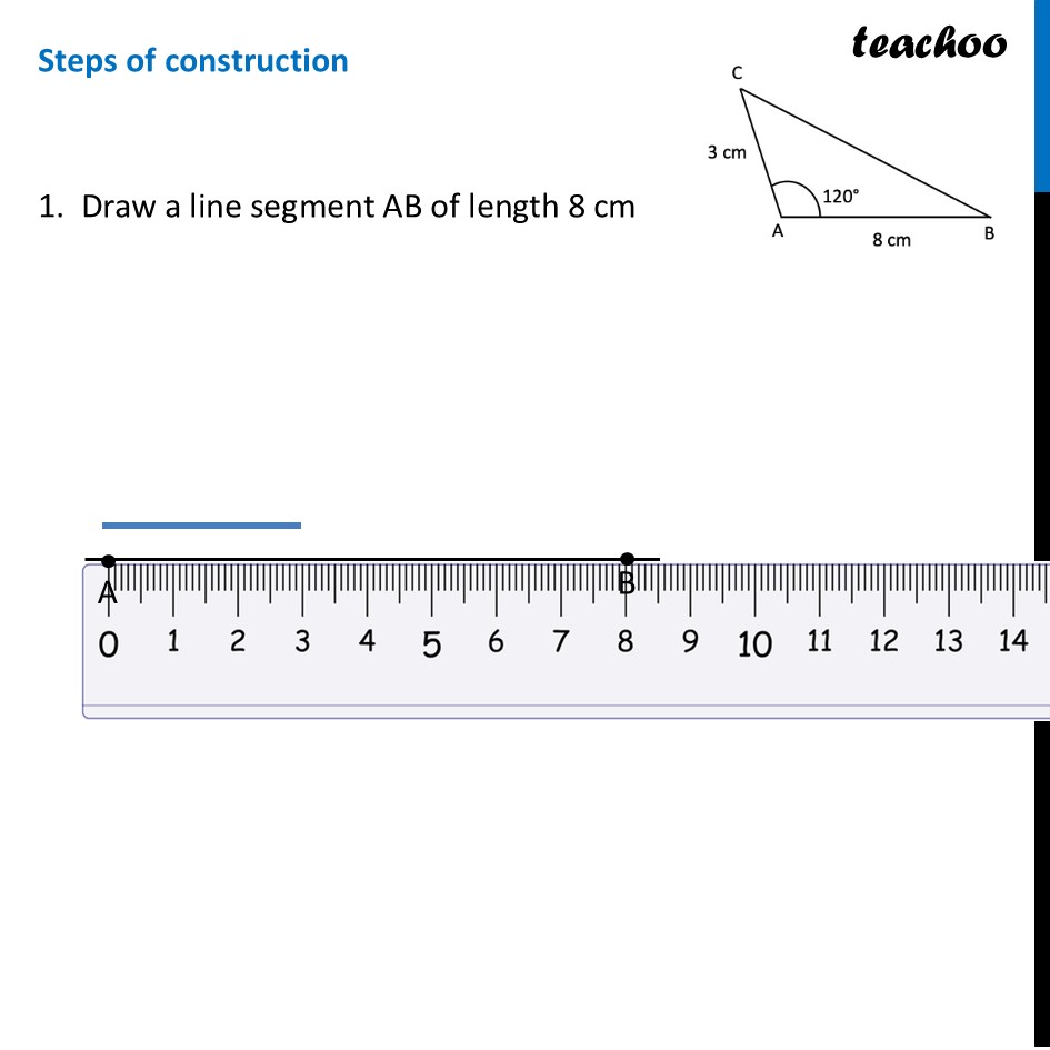 part 2 - Question 1 (c) - Figure it out - Page 161 - Constructing Triangle when 2 Sides and the Included Angle are given - Chapter 7 Class 7 - A tale of three Intersecting Lines (Ganit Prakash) - Class 7 (Ganita Prakash 1, 2 & old NCERT)