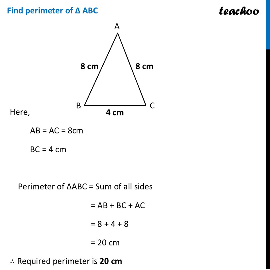 part 4 - Perimeter of Triangle - Perimeter of Rectangle, Square, Triangle - Chapter 6 Class 6 - Perimeter and Area (Ganita Prakash) - Class 6 (Ganita Prakash & Old NCERT)
