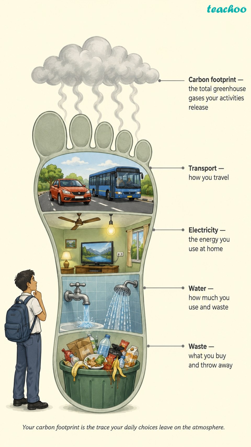 part 3 - 3.7 Climate Change and Carbon Footprint - Concepts - Chapter 3 - Atmosphere and Climate - Understanding Society India and Beyond Class 9