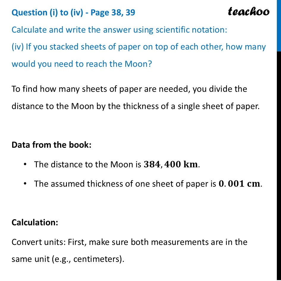 part 7 - Question (i) to (iv) - Page 38, 39 - Getting a sense of Large Numbers - Chapter 2 Class 8 - Power Play (Ganita Prakash) - Class 8 (Ganita Prakash & Old NCERT)