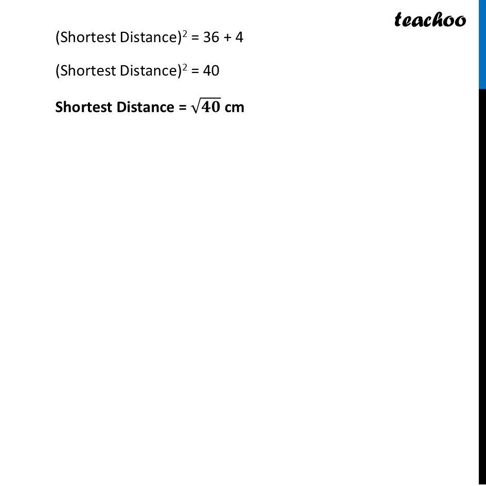 part 4 - Question 1 - Page 86 - Shortest Paths on a Cube - Chapter 4 Class 8 - Exploring Some Geometric Themes (Ganita Prakash II - Class 8 (Ganita Prakash - 1, 2 & Old NCERT)