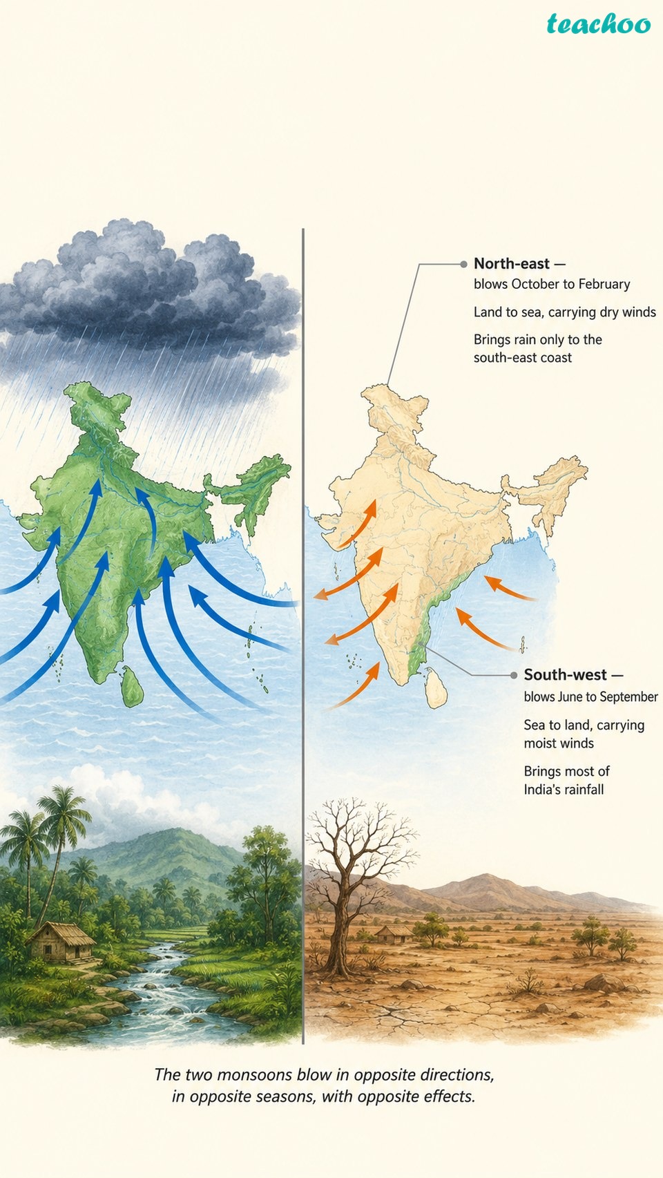 part 4 - 3.6 Monsoon - Concepts - Chapter 3 - Atmosphere and Climate - Understanding Society India and Beyond Class 9